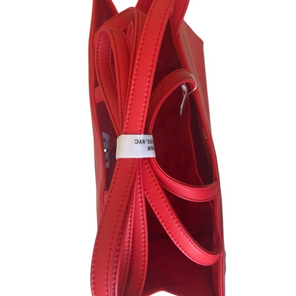 Telfar Shopping Bag Large Red Tote - Picture 5 of 6